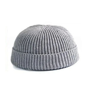 Invierno cálido tejido Casual hilo corto Hip Hop sombrero adultos hombres Beanie lana tejido Beanie gorra elástica sombreros Unisex - Product Image 2