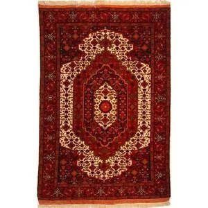 Alfombra persa Mashad única de su tipo, 6'2 x 4'3 - Product Image 1