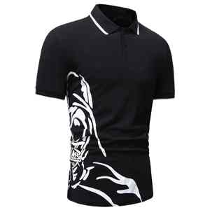 Camisas Polo personalizadas para hombre bordadas o impresas disponibles tela transpirable de secado rápido al por mayor para uniformes corporativos de EE. UU. - Product Image 1