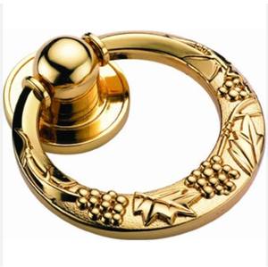 Aldaba de puerta de metal puro acabado rústico recién llegado aldaba de puerta de Venta caliente vintage de alta calidad para decoración de villas de hotel en casa - Product Image 1