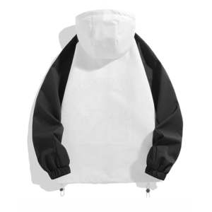 Veste Softshell d'hiver noire de haute qualité pour hommes personnalisée grande taille respirante en coton décontractée fermeture éclair décoration en fourrure imperméable - Product Image 6