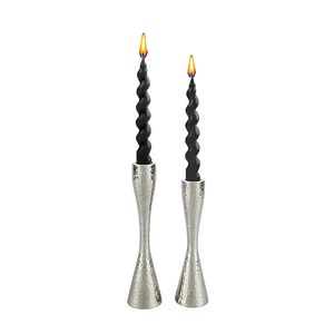 Modern Luxury Christmas Handmade Embossing Printing Aluminum <b>Hammered</b> Design Fancy Candle <b>Holder</b> Stand Table Centerpiece Home - Product Image 1
