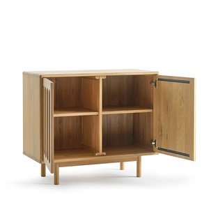 Soigné et parfaitement formé, notre petit buffet en teck naturel Belgrave est le complément idéal à un 0601776 compact mais élégant - Product Image 3