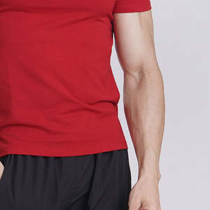 Venta al por mayor de camisetas de entrenamiento personalizado gimnasio Atlético masculino Fitness hombres camisetas 2025 al por mayor precios baratos precio razonable OEM - Product Image 5