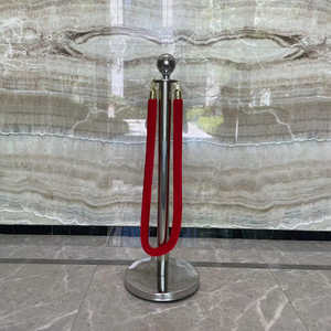 Vendita calda tappeto rosso usato candelieri di controllo della folla d'oro per eventi speciali - Product Image 4