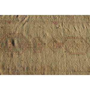 Tapis Herki vintage 3,2x10,4 pi (98x316 cm), tapis turc brun à bordures - Product Image 1