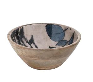 Bol en bois personnalisé pour la vente en gros Bol de service en bois de meilleure conception et de forme ronde pour la cuisine et la décoration de table - Product Image 1