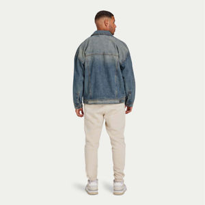 Pantalons de survêtement imprimés en coton de haute qualité pour hommes Grossistes de qualité supérieure Bienvenue Pantalons pour hommes lavés - Product Image 4