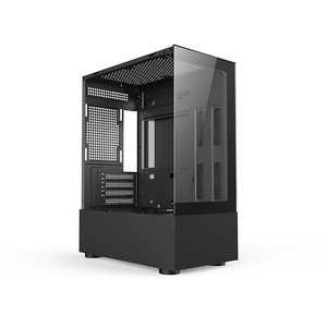 Chất lượng cao SPCC + Tempered Glass chơi game PC trường hợp Micro ATX Tempered Glass lưới Bảng điều khiển phía trước với nước làm mát - Product Image 4