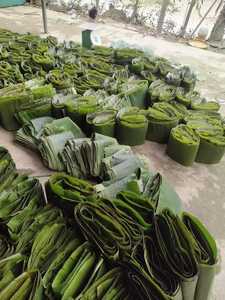 กล้วยหอมสดห่อใบตองเขียวเค้กอาหารสินค้าทางการเกษตรจากเวียดนาม - Product Image 3