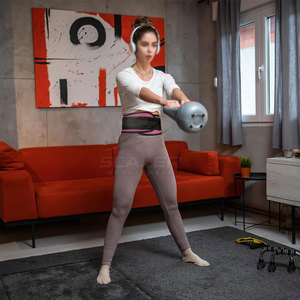 Lightweight Durable Premium Adjustable Breathable Sports Gear Weightlifting Nylon Lever <b>Belt</b> for Fitness Training Strength - Product Image 3