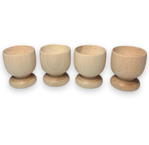 ถ้วยใส่ไข่ทำจากไม้งานฝีมือดีไซน์ยอดเยี่ยมถ้วยใส่ไข่ทำจากไม้ - Product Image 4