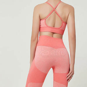 Ropa de verano 2024 para mujer, conjunto de Yoga de dos piezas de talla grande, transpirable, ligero, Color sólido, 100% algodón, ropa deportiva - Product Image 4