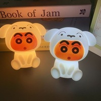 Lampe de nuit en plastique en forme de poire HQ, design mignon, pour décoration intérieure, tendance mode, fonction Pat Pat, cadeau original pour chambre d'enfant et chevet