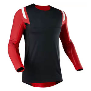 Vente en gros de chemises de course sublimées à manches longues pour hommes coupe-vent imprimé MX Gear vêtements de course pour auto et moto - Product Image 1