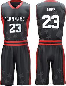 Uniforme de basket-ball personnalisé de conception unique Uniforme de maillot de basket-ball de vêtements de sport pour jeunes pour hommes - Product Image 2