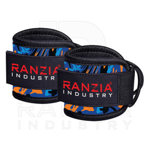 Vente en gros, bande de résistance de fitness sublimée par camouflage, double anneau en D, poignets de cheville rembourrés, multi-modèles, sangle de cheville, câble de sécurité - Product Image 3