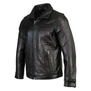 Veste de moto en cuir véritable Service OEM Veste de motard chaude d'hiver Imperméable pour l'extérieur Vêtements de sport grande taille imprimés - Product Image 3