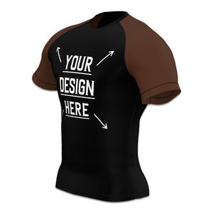 Camiseta de Compresión BJJ para Gimnasio, Deportes, Entrenamiento, Rashguard No-Gi, MMA, Slings - Product Image 2