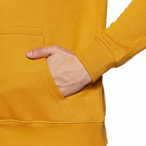 Sweats à capuche en coton lourd pour hommes de haute qualité Logo personnalisé brodé polaire vierge éponge française épaule tombante sans cordes - Product Image 5