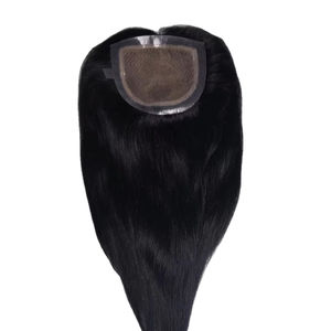 Topper de onda del cuerpo de las mujeres Miraje con pelo indio Remy Base de seda tupé sistemas de cabello para damas BD Hair Topper - Product Image 2