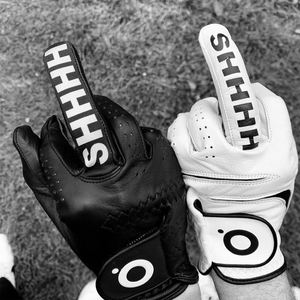 Gants de golf de qualité supérieure avec logo personnalisé pour hommes Gants de golf respirants en cuir souple Cabretta pour unisexe - Product Image 1