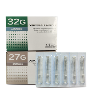 Pequeño superfino 100 Uds tatuaje Piercing 4/6/8/13mm 1,5mm 2,5mm 30G 31G 32G 34G belleza párpado <span class=keywords><strong>agujas</strong></span> indoloras piezas <span class=keywords><strong>de</strong></span> herramientas <span class=keywords><strong>de</strong></span> arte corporal - Product Image 6