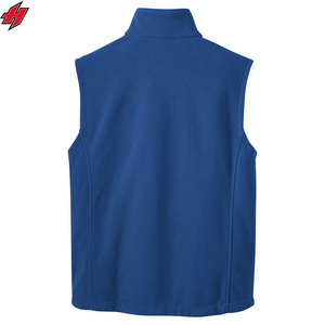 Chaleco de lana polar barato de fábrica al por mayor chaqueta sin mangas personalizada para invierno Chaleco de invierno para hombre con logotipo bordado personalizado - Product Image 4