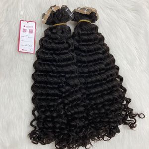 Apohair 100gms ผมมนุษย์สองชั้น40ชิ้นทำจากเทปหยิกเรียงตามหนังศีรษะ - Product Image 4