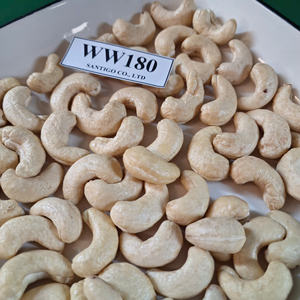 Meilleure qualité SANTIGO Kaju Badam noix de cajou emballage personnalisé W180 noix de cajou - Product Image 1