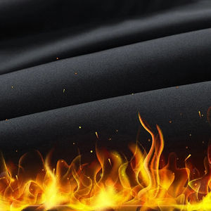 Manteau matelassé en nylon personnalisé avec fermeture à glissière XL chauffante en polaire avec capuche brillante amovible - Product Image 6