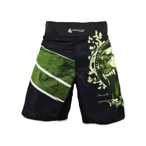 กางเกงขาสั้นฝึกซ้อม MMA สำหรับผู้ชาย ระบายอากาศได้ดี ผลิตจากผ้าสแปนเด็กซ์/โพลีเอสเตอร์ ซับเหงื่อได้ดี ปรับแต่งสี/โลโก้/ขนาดได้ จำหน่ายส่ง ชุดศิลปะการต่อสู้คุณภาพสูง - Product Image 1