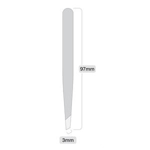 Pince à épiler professionnelle pour le façonnage des sourcils et l'épilation, en acier inoxydable, antistatique, pince à épiler pour les sourcils, épilation - Product Image 6
