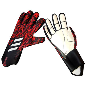 Conception personnalisée professionnelle gants de gardien de but de football 4mm allemand Latex PU matériel coupe-vent réglable dragonne unisexe - Product Image 2