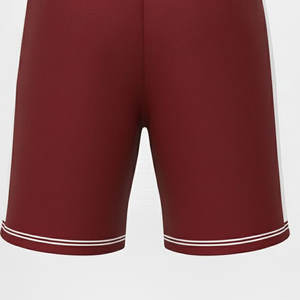 กางเกงขาสั้นผ้าลูกฟูกทรงโมเดิร์น ขอบผ่า ดีไซน์เอวสูง ปิดด้วยเชือกผูกเพื่อเพิ่มการเคลื่อนไหวได้อย่างอิสระ ทรงเพรียวบาง ดูดีมีสไตล์ เหมาะสำหรับกิจกรรมที่ต้องใช้พลังงานสูง - Product Image 4