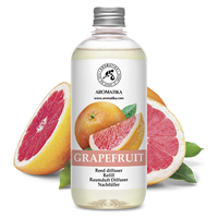 Recarga de Difusor de Aroma Natural de Pomelo Aromatika, Líquido de 500 ml, Fragancia Duradera para Habitaciones, Aceite para Varillas Aromáticas, Aromaterapia Ecológica