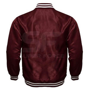 เสื้อแจ็คเก็ตซาตินผู้ชายยอดนิยม น้ำหนักเบา เหมาะสำหรับใส่กลางแจ้ง คุณภาพสูง - Product Image 2