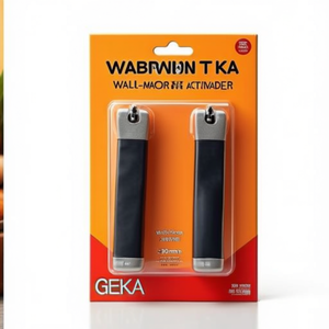 ที่ยึดสายยางแบบติดผนัง กว้าง 280 มม. ลึก 130 มม. สีเงินเคลือบผง GEKA - Product Image 2