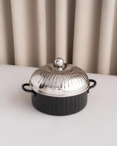 Réchaud arabe contemporain avec support dessus de table chauffe-plats décoratif moyen-orient buffet Hotpot servant des casseroles - Product Image 3