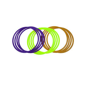 Anneaux d'entraînement d'agilité durables Anneaux d'entraînement d'agilité de vitesse de football portables Équipement d'entraînement sportif - Product Image 5