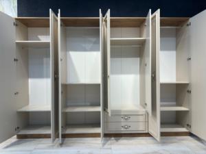 ชุดเฟอร์นิเจอร์ห้องนอนไม้ MDF ทันสมัยที่เก็บสะดวกสำหรับวิลล่าบ้านสำนักงานโรงแรมคลังสินค้าที่สวยงามเรียบง่าย - Product Image 4