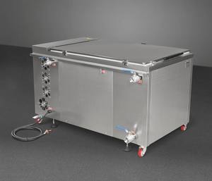 Nettoyeur à ultrasons industriel 81L avec chauffage numérique et minuterie, 220V triphasé - Product Image 5