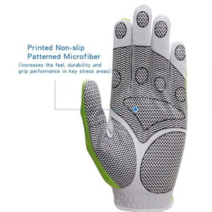 Gants de golf en cuir personnalisés respirants, durables, adaptés à tous les temps, performance, prix d'usine OEM, faible MOQ, livraison rapide - Product Image 4