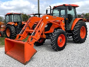 ใช้งานค่อนข้าง2009 Kubota M9540 4x4 95 HP 1,755ชั่วโมงพร้อมอุปกรณ์เสริมและเอกสาร - Product Image 2