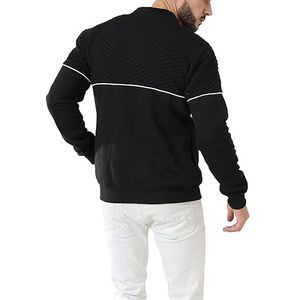 Chaquetas de bombardero de otoño para hombre, prendas de vestir informales para hombre, chaquetas cortavientos gruesas y cálidas de lana para hombre, chaqueta de bombardero para hombre - Product Image 2
