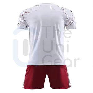 ชุดเสื้อฟุตบอลสำหรับผู้ชายชุดกางเกงขาสั้นแห้งเร็วเสื้อฟุตบอลระบายอากาศได้ตามต้องการ - Product Image 6