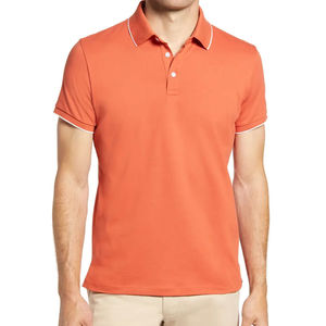 Polos de alta calidad para hombre, ropa de calle, polos con cuello vuelto, disponibles, camiseta Polo de algodón 100% para hombre - Product Image 2
