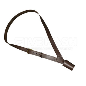 Porta Banderas de Cuero Premium con Acabado Liso y Material Resistente, Perfecto para Uso en Ceremonias y Eventos Especiales - Product Image 5