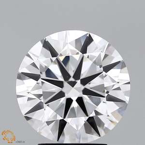 IGI Loose White Lab Grown Diamonds 3.44 Ct Round Lab Diamond F VVS2 for Engagement Ring or <b>Jewelry</b> Making - Product Image 1