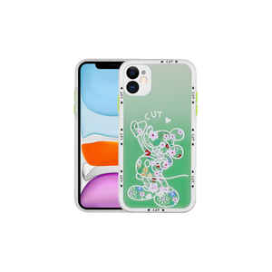 Étui rigide en plastique à motifs de qualité supérieure pour iPhone 11 XR 14 Plus 7 Plus - Coque antichoc avec protection de l'appareil photo, coque magnétique pour téléphone 'Ins' - Product Image 1